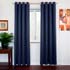SOFITER Blockout Curtains navy blue color